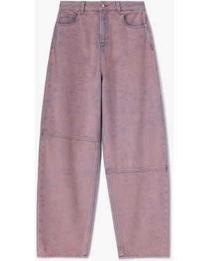 Ganni Stary Jeans - Red