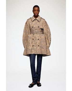 Ganni Trench Coat - Natural