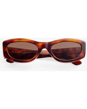 Ganni X Ace & Tate Lana Sunglasses - Red