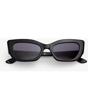 Ganni X Ace & Tate twiggy Sunglasses - White