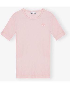 Ganni T-Shirt - Pink