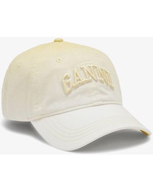 Ganni Cap - White