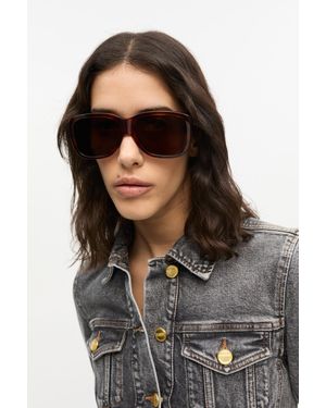 Ganni X Ace & Tate Antonio Sunglasses - Black