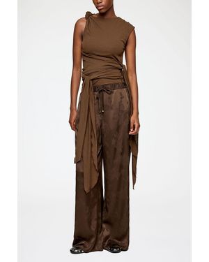 Ganni Trousers - Brown
