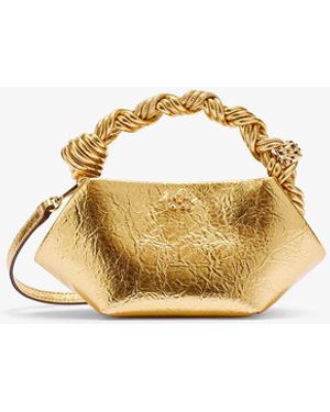 Ganni Metallic Mini Bou Bag