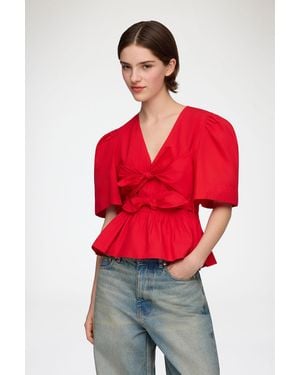 Ganni Blouse - Red