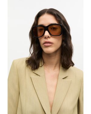 Ganni X Ace & Tate Antonio Sunglasses - Black
