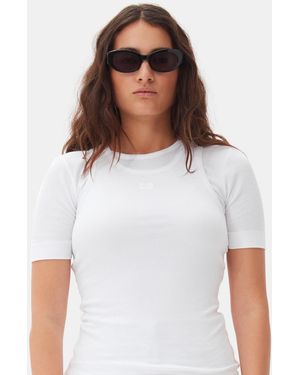 Ganni X Ace & Tate Sadie Sunglasses - White