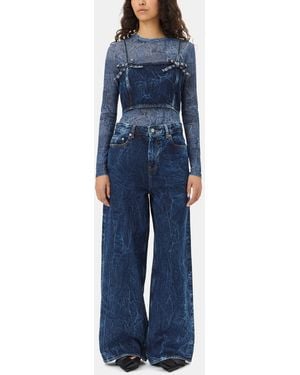 Ganni Dark Marri Jeans - Blue