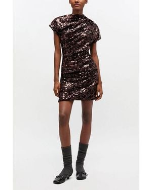 Ganni Sequins Mini Dress - Multicolour