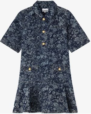 Ganni Dress - Blue