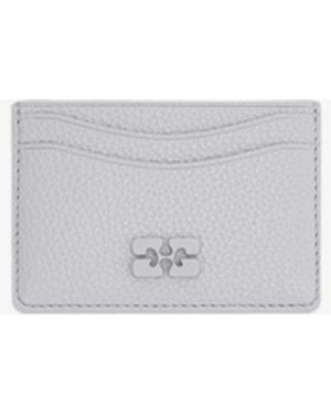 Ganni Bou Card Holder - White