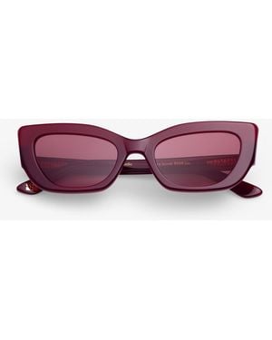 Ganni X Ace & Tate Sadie Sunglasses - White