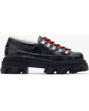 Ganni Cleated Derbies - Black