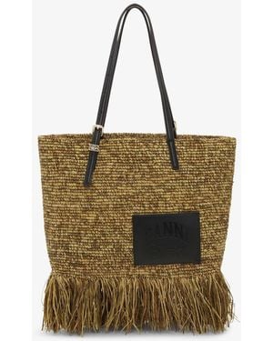 Women's Ganni Beach bags from $248 | Lyst