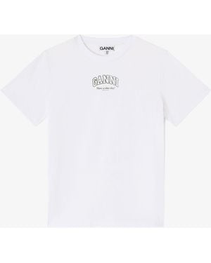 Ganni Essential T-Shirt - White
