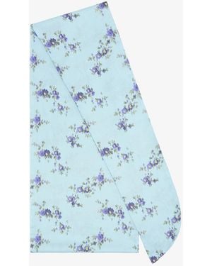 Ganni Wrap Scarf - Blue