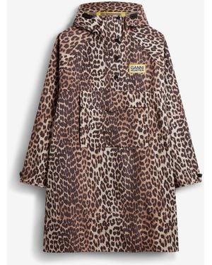 Ganni X Hunter Poncho - Blue