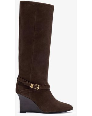 Ganni Kat High Boot - Brown