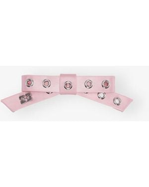 Ganni Eyelet Bow Barrette - Multicolor