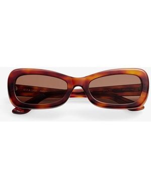 Ganni X Ace & Tate Brooke Sunglasses - Brown