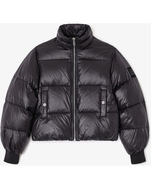 Ganni Short Puffer Jacket - Black