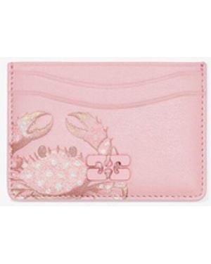 Ganni Bou Card Holder In - Pink