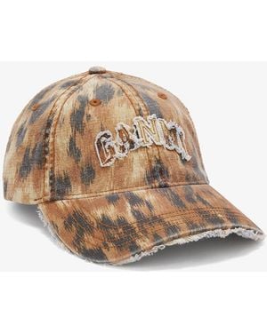 Ganni Cap - White