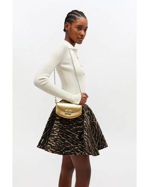 Ganni Lulu Wallet On Chain - Natural