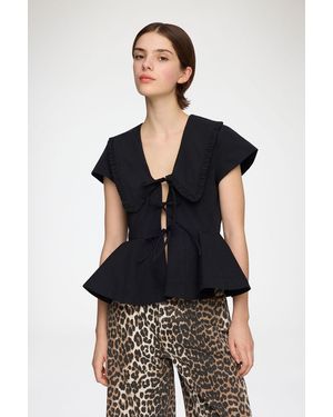 Ganni Blouse - Black