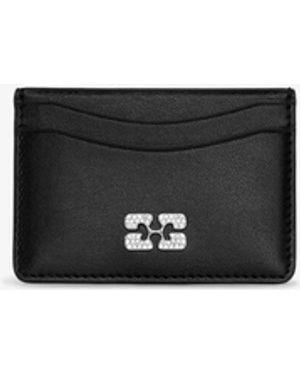 Ganni Bou Card Holder In - White