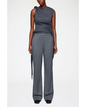 Ganni Trousers - Blue