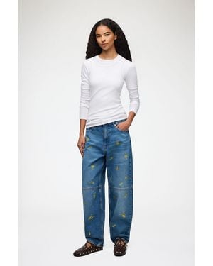 Ganni Stary Jeans - Blue