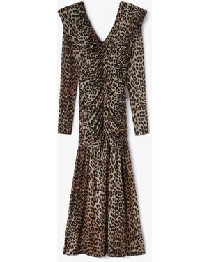 Ganni Dress - Brown