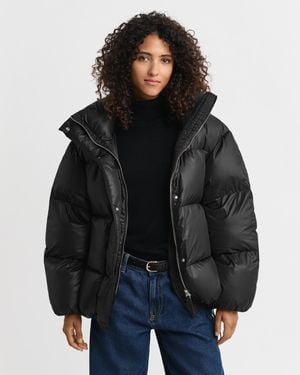 GANT Relaxed Fit Down Jacket - Black