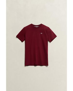 GANT Teens Shield T-Shirt Plumped - Red