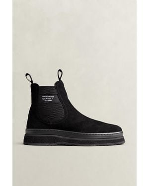 GANT Blistown Suede Chelsea Boots - Black