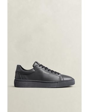 GANT Mcjulien Leather Trainers - Black
