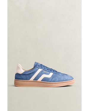 GANT Cuzmo Suede Trainers - Blue