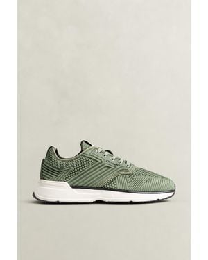 GANT Beeker Mesh Knit Trainers - Green