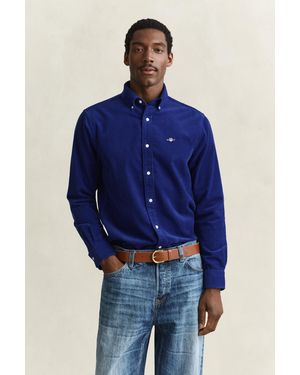 GANT Corduroy Shirt - Blue