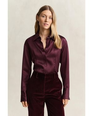 GANT Slim Shirt - Purple