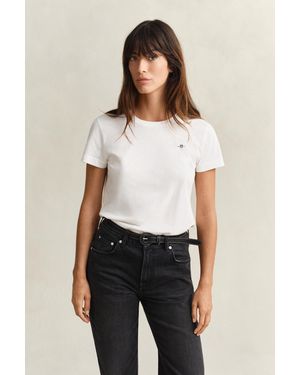 GANT Shield T-Shirt - White