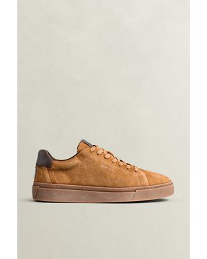 GANT Mcjulien Suede Trainers Mahogany - Brown