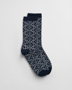 GANT Monogram Socks - Blue
