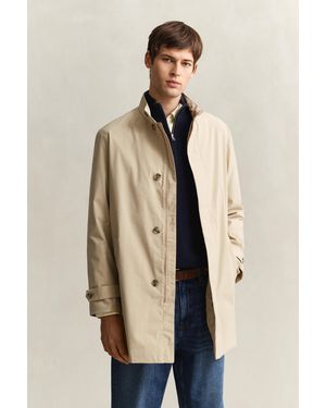 GANT Lightweight Commuter Coat - Natural