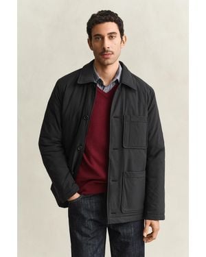 GANT Padded Chore Jacket - Black