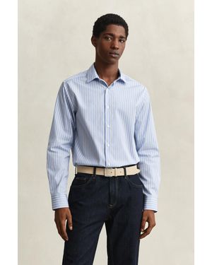 GANT Poplin Dress Shirt Perfect - Blue