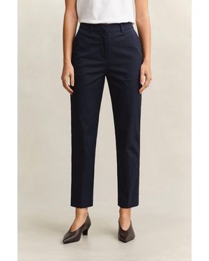GANT Slim Fit Slacks Evening - Blue