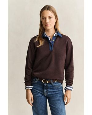 GANT Denim Collared Heavy Rugger Deep - Blue